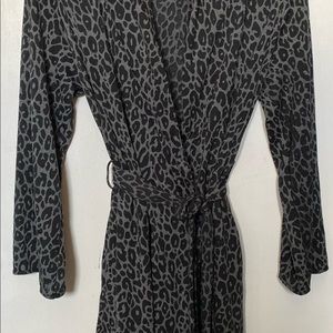 Jones New York,  Animal print Wrap Dress Size small